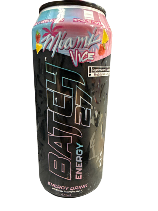 Batch 27 Energy Drinks: A Fresh Take on Sugar-Free Energy