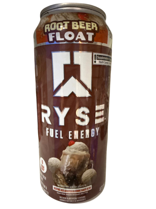 Ryse Zero Sugar Root Beer Energy Drink 473ML - Canadian Edition