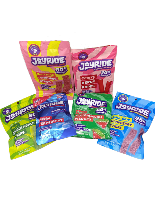 JOYRIDE Zero Sugar Candy 4-Bag Bundle 🍬 – Smart Sweets, Serious Flavour