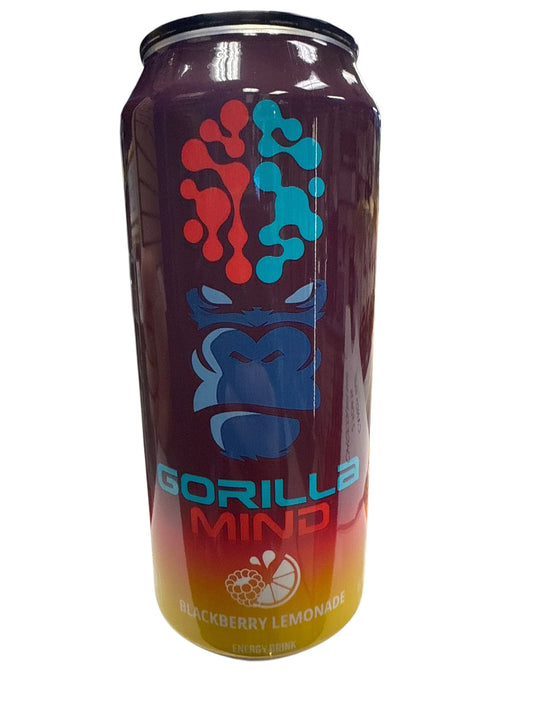 Gorilla Minds Blackberry Lemonade Energy Drink 473ML - International Edition