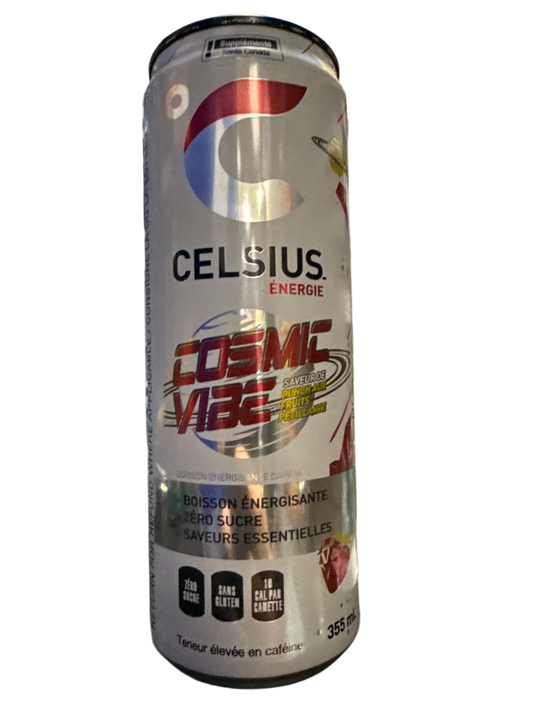 Celsius Zero Sugar Cosmic Vibe 355ML - U.S Edition