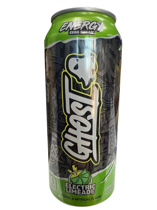 Ghost Energy Zero Sugar Electric Limeade Flavour 473ML - U.S Edition