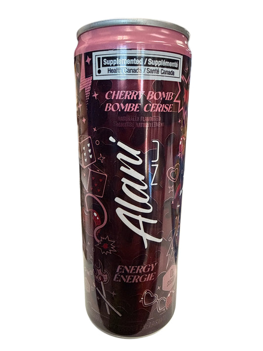 Alani Nu Zero Sugar Cherry Bomb Energy Drink 355ML - Canadian Edition