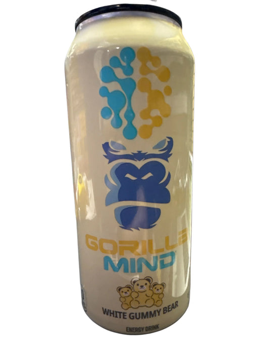 Gorilla Minds White Gummy Bear Energy Drink 473ML - International Edition