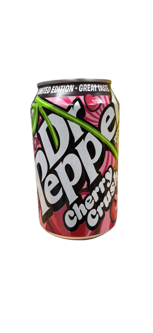 Dr. Pepper Cherry Crush Zero Sugar Can 350ML - Limited U.K Edition