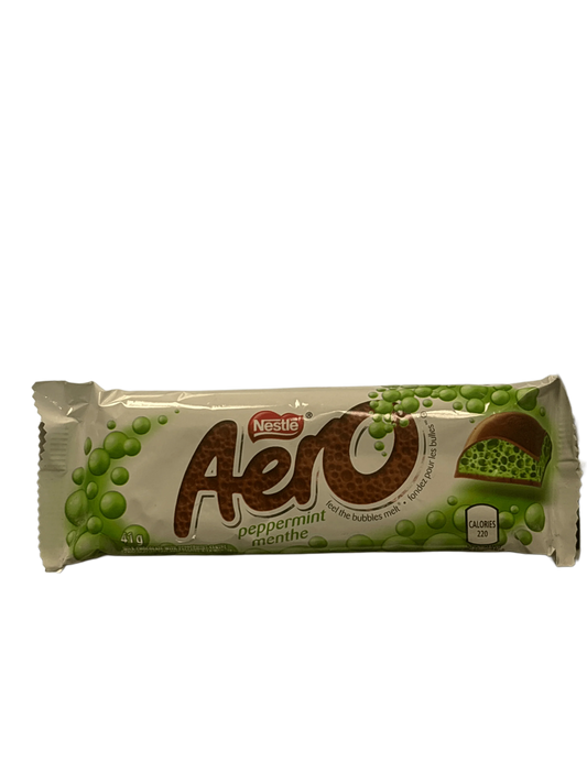 Nestle Aero Peppermint Chocolate Bar 41G - Canadian Edition