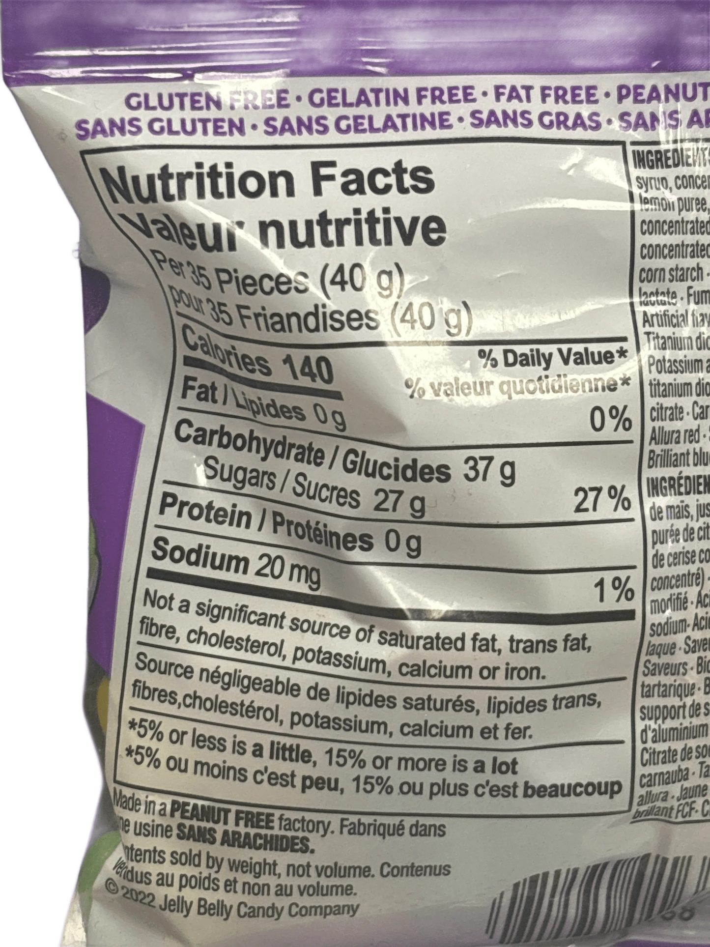 Jelly Belly Jewel Spring Mix Easter Candy Bag 100G - Canada Edition