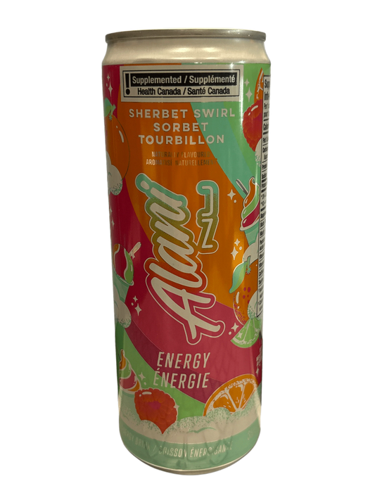 Alani Nu Sherbet Swirl Sorbet Energy Drink 500ML - Canadian Edition