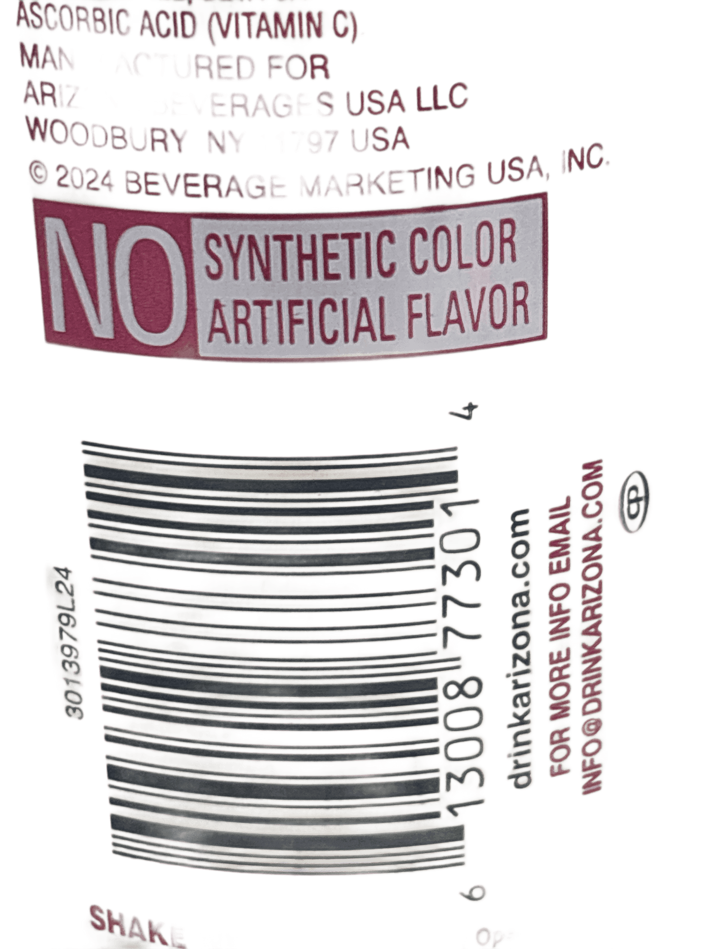 Arizona Dragonfruit Mango Juice Drink 22OZ - Limited Edition - U.S Edition