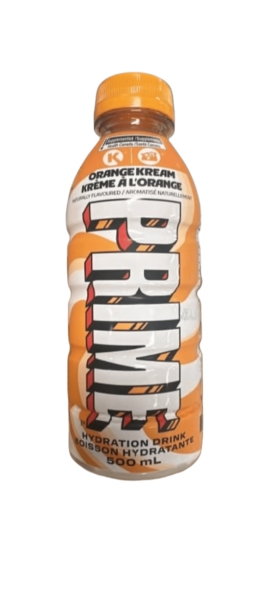 Prime Hydration Drink Orange Kream 500ML - Circle K Exclusive - Canadian Edition