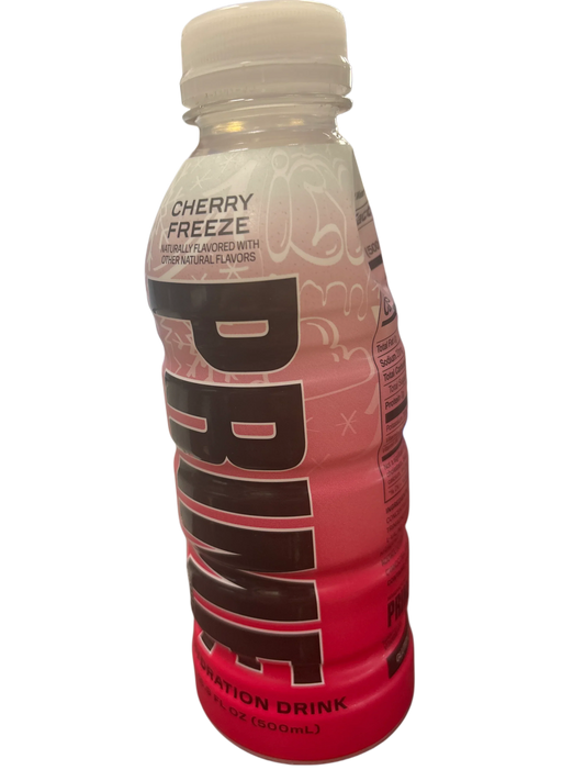 Prime Hydration Special Edition Cherry Freeze Drink Damaged