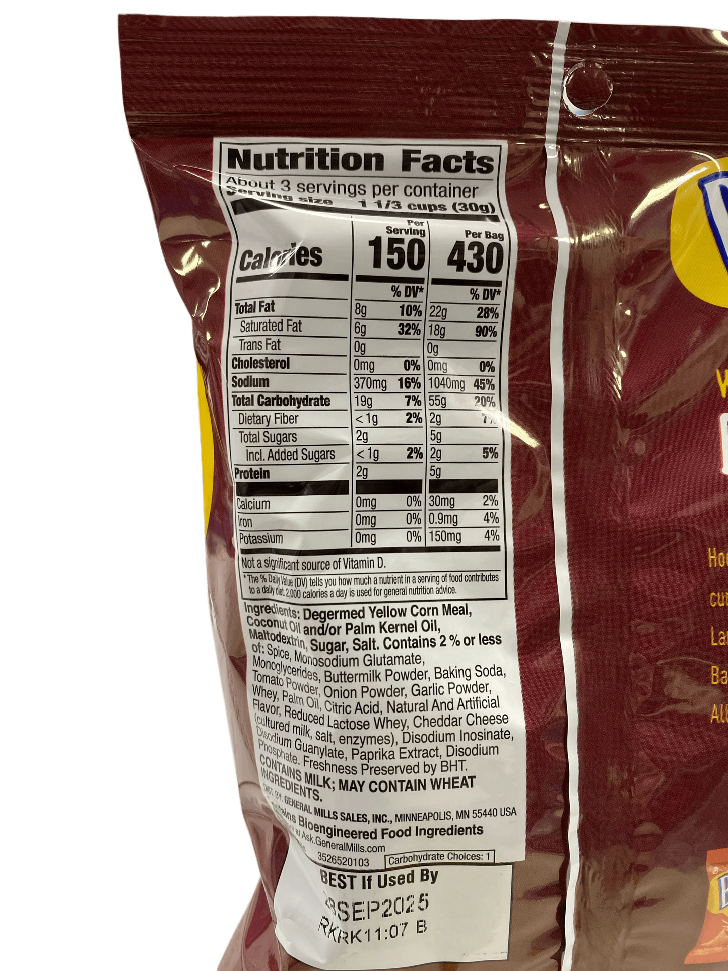 Bugles Chili Cheese - 3OZ