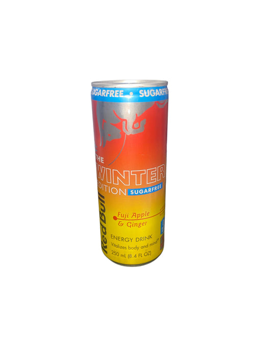Red Bull Sugar Free Energy Fuji Apple & Ginger 250ml – U.S. Edition