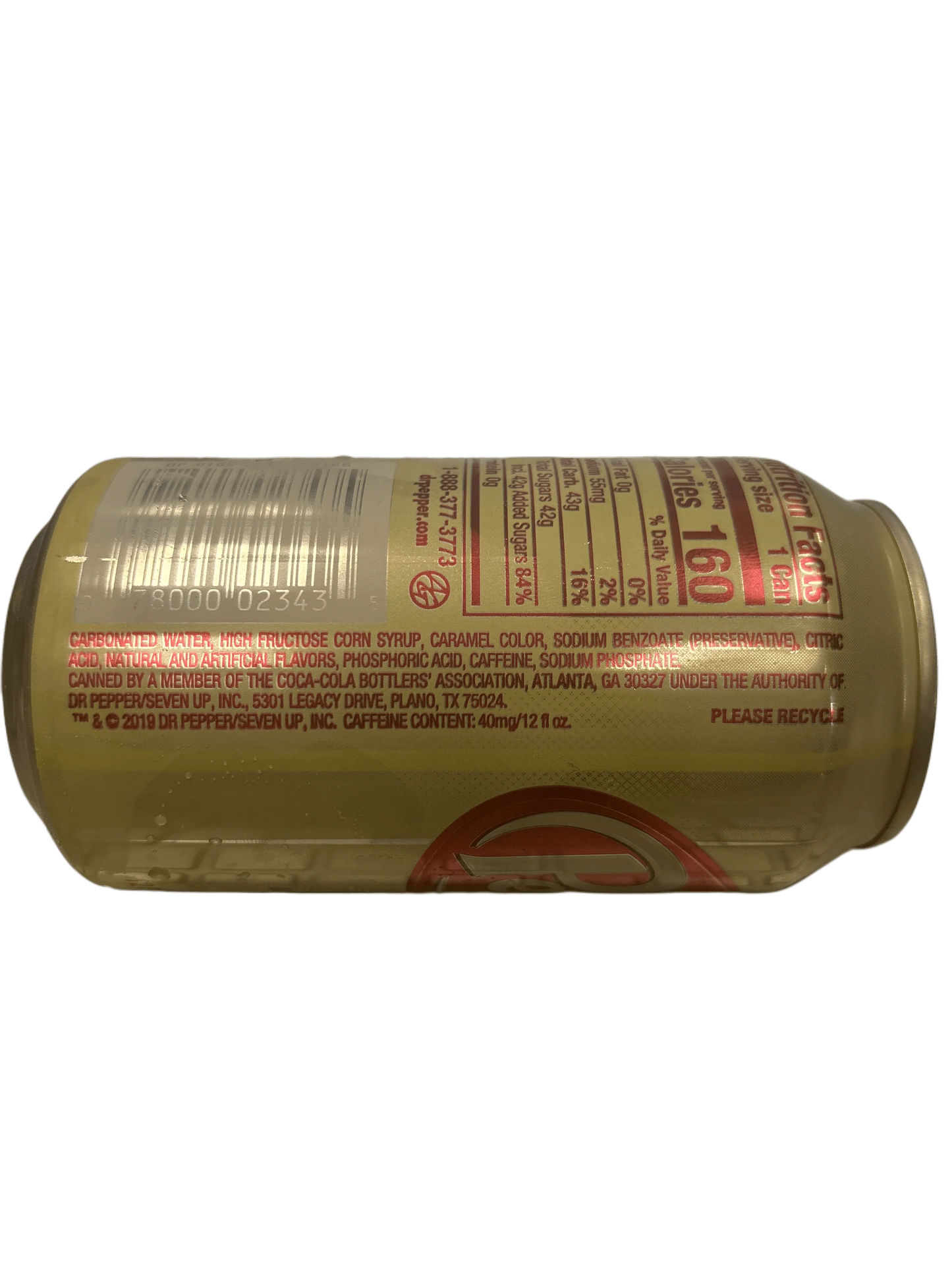 Dr. Pepper Vanilla Float 355ML - U.S Edition