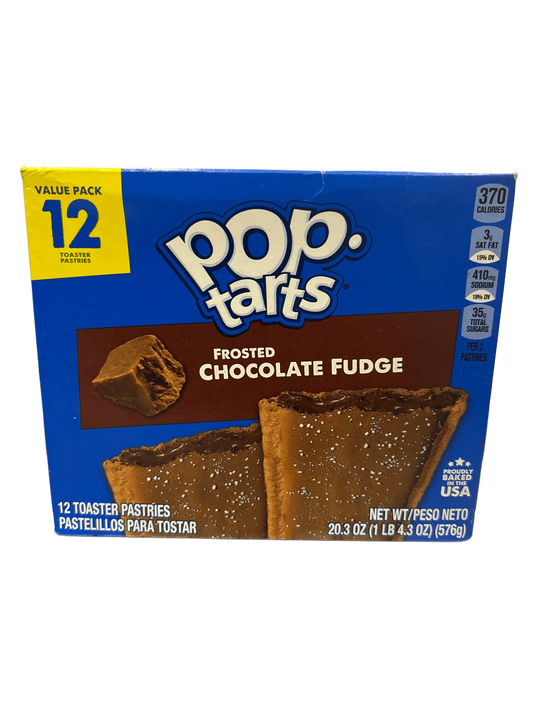 Pop Tarts Frosted Chocolate Fudge 12 Pack
