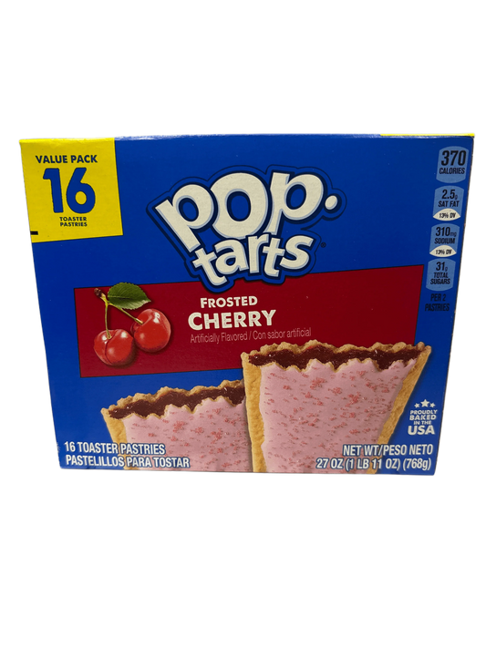 Pop Tarts Frosted Cherry 16 Pack