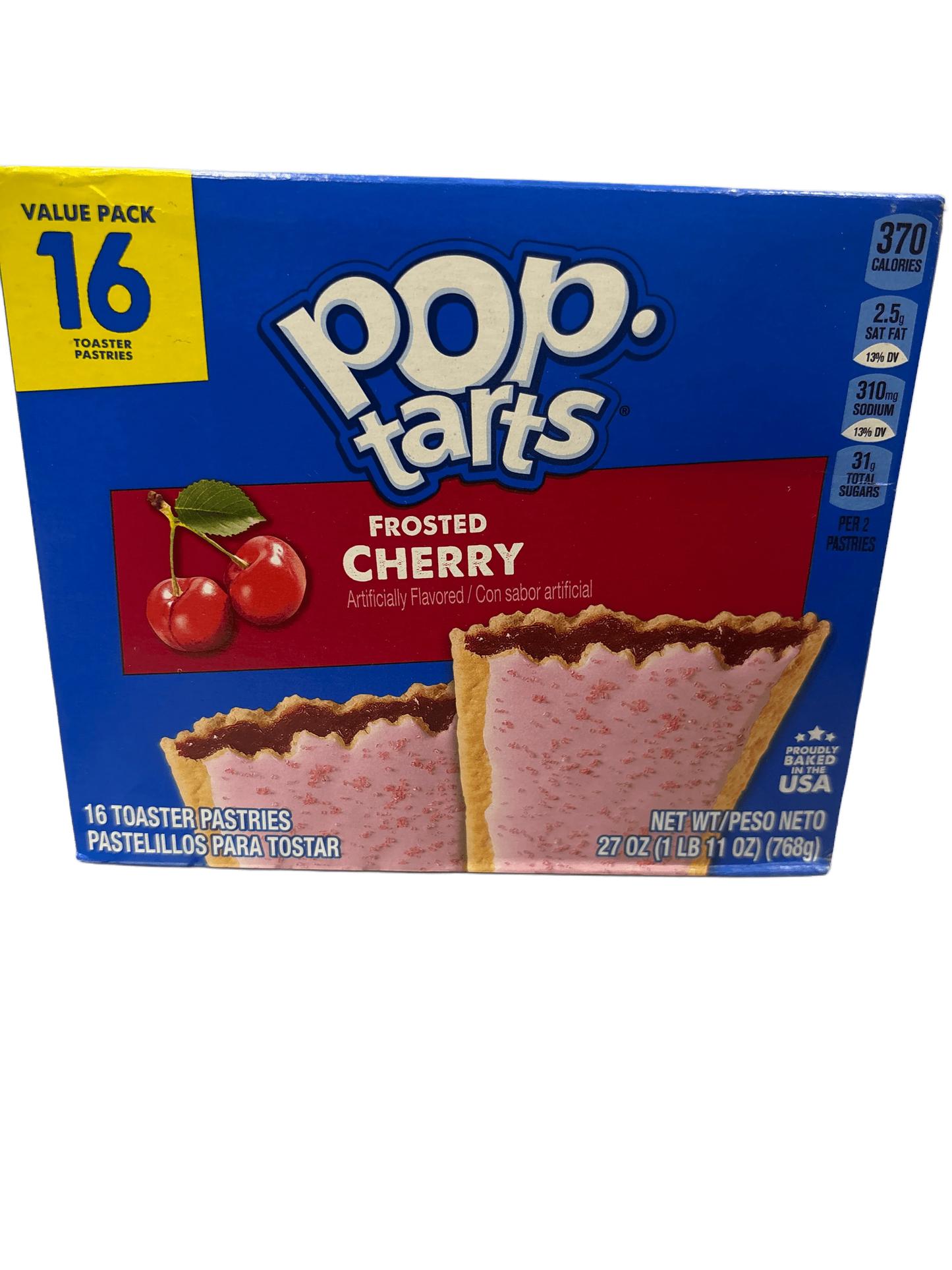 Pop Tarts Frosted Cherry 16 Pack