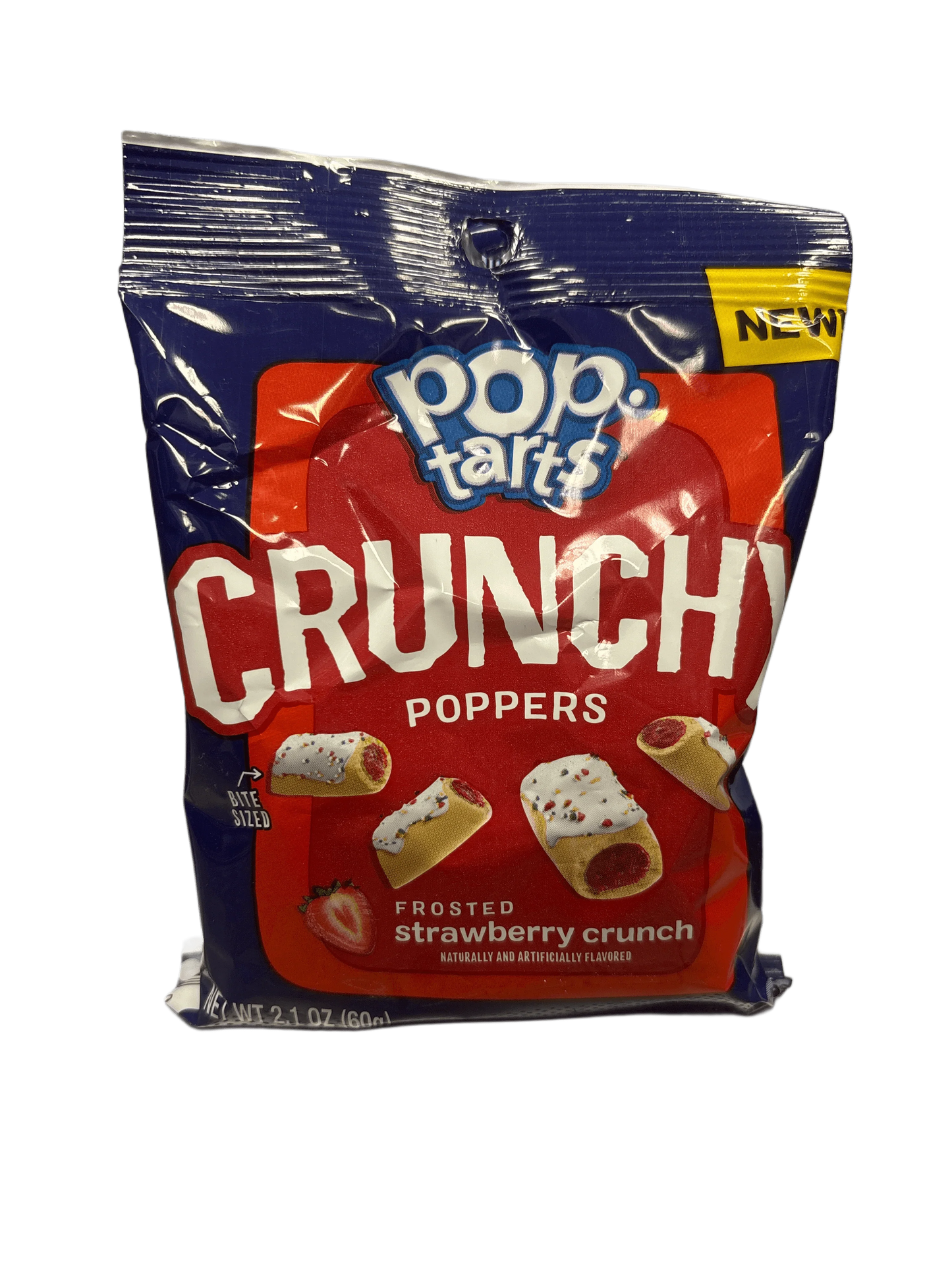 Pop Tarts Crunchy Poppers Frosted Strawberry Crunch 2.1OZ