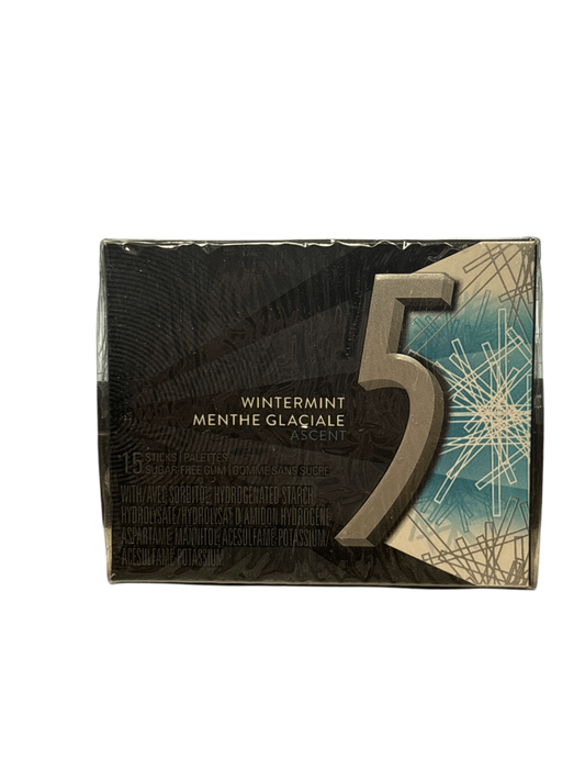 5 Gum Wintermint 15 Pieces - Canadian Edition