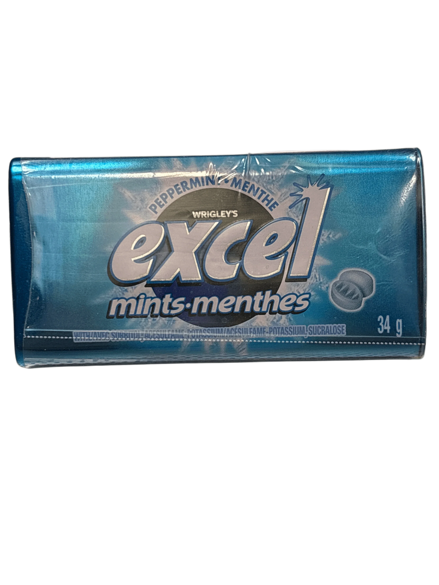 Excel Mints Peppermint 34G